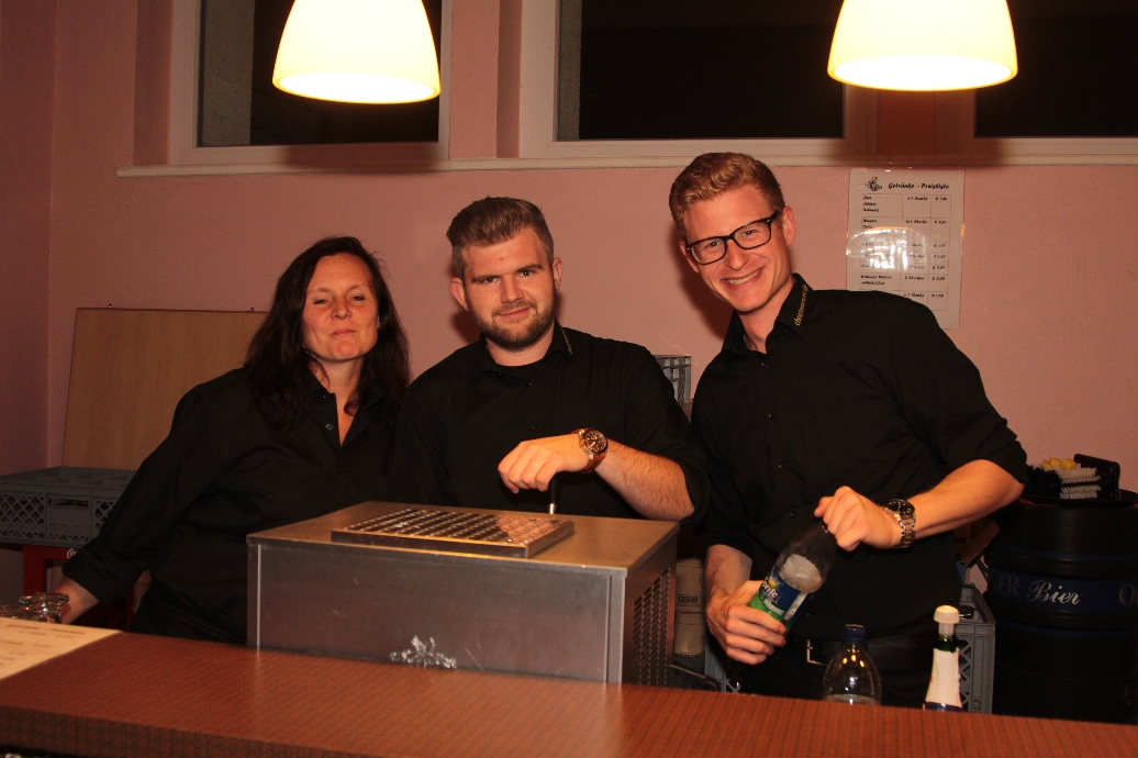 Das Thekenteam